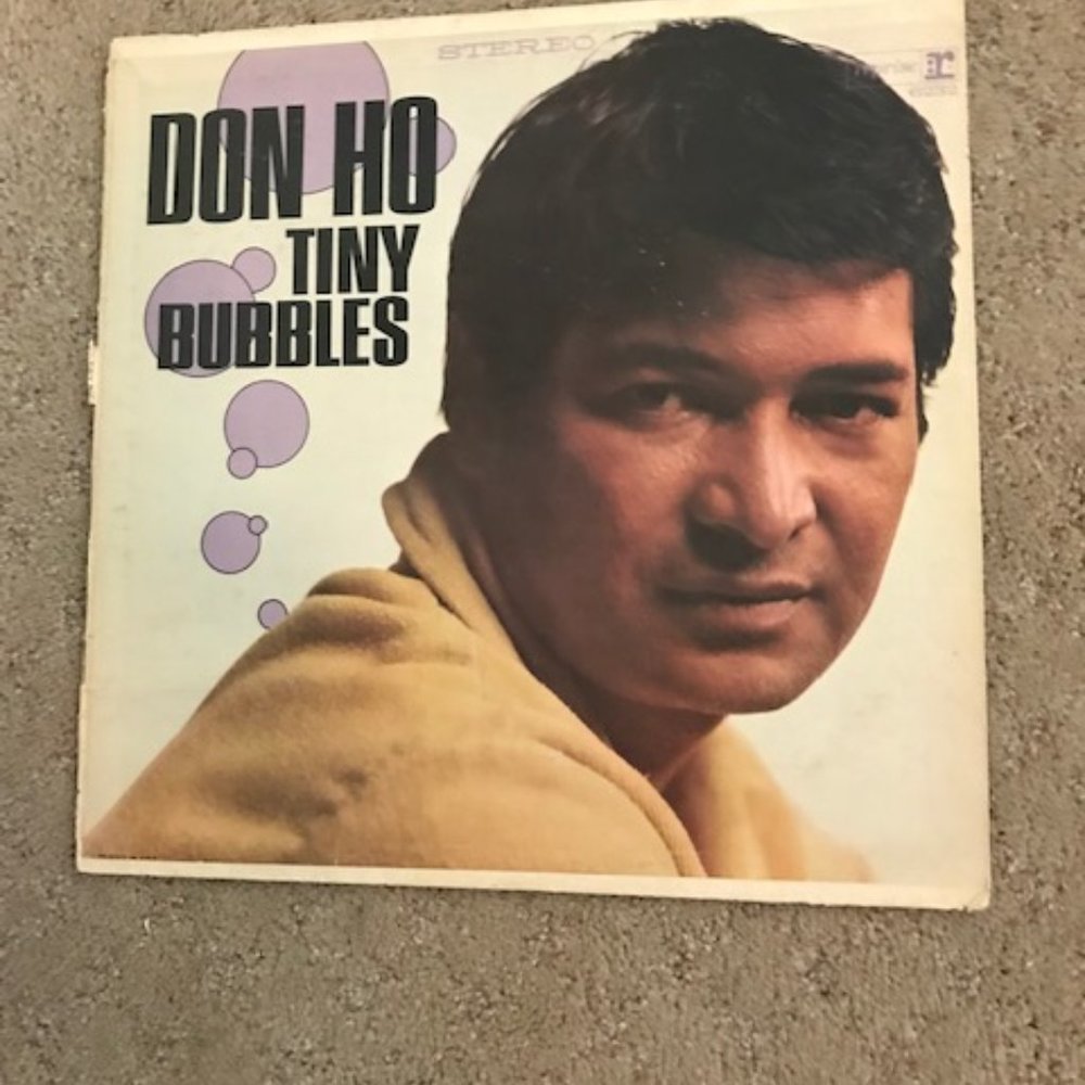 Don Ho "Tiny Bubbles" Vinyl Record 🎵